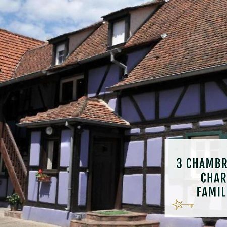 Gite Elouann Familial Spacieux Calme Ebersheim エクステリア 写真